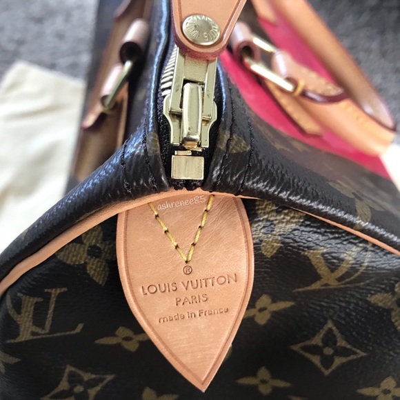 Louis Vuitton Speedy 30 Monogram V - Picture 7 of 8